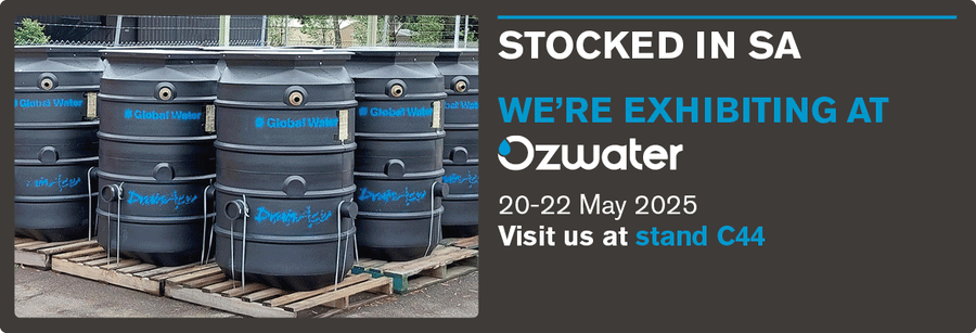 We're exhibiting at Ozwater banner