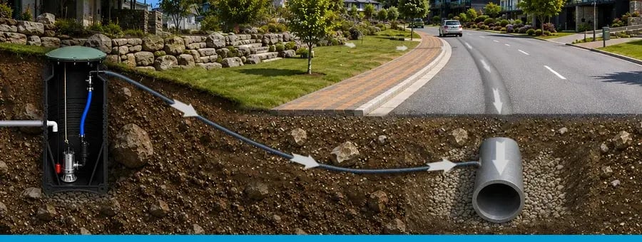 what is a pressure sewer system​ 