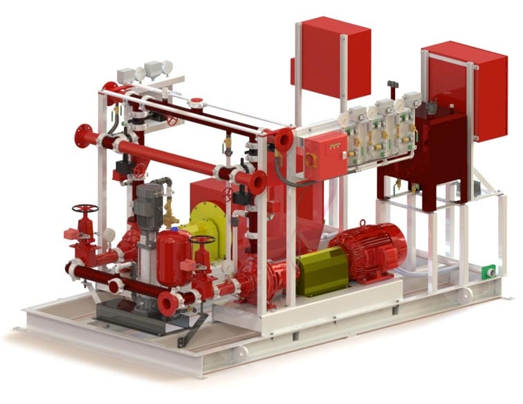 Endurance fire pumpset