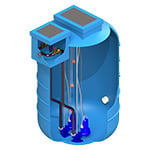 EnviroLift Fibreglass Pump Station-1