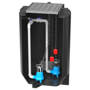 DrainAce poly pump station