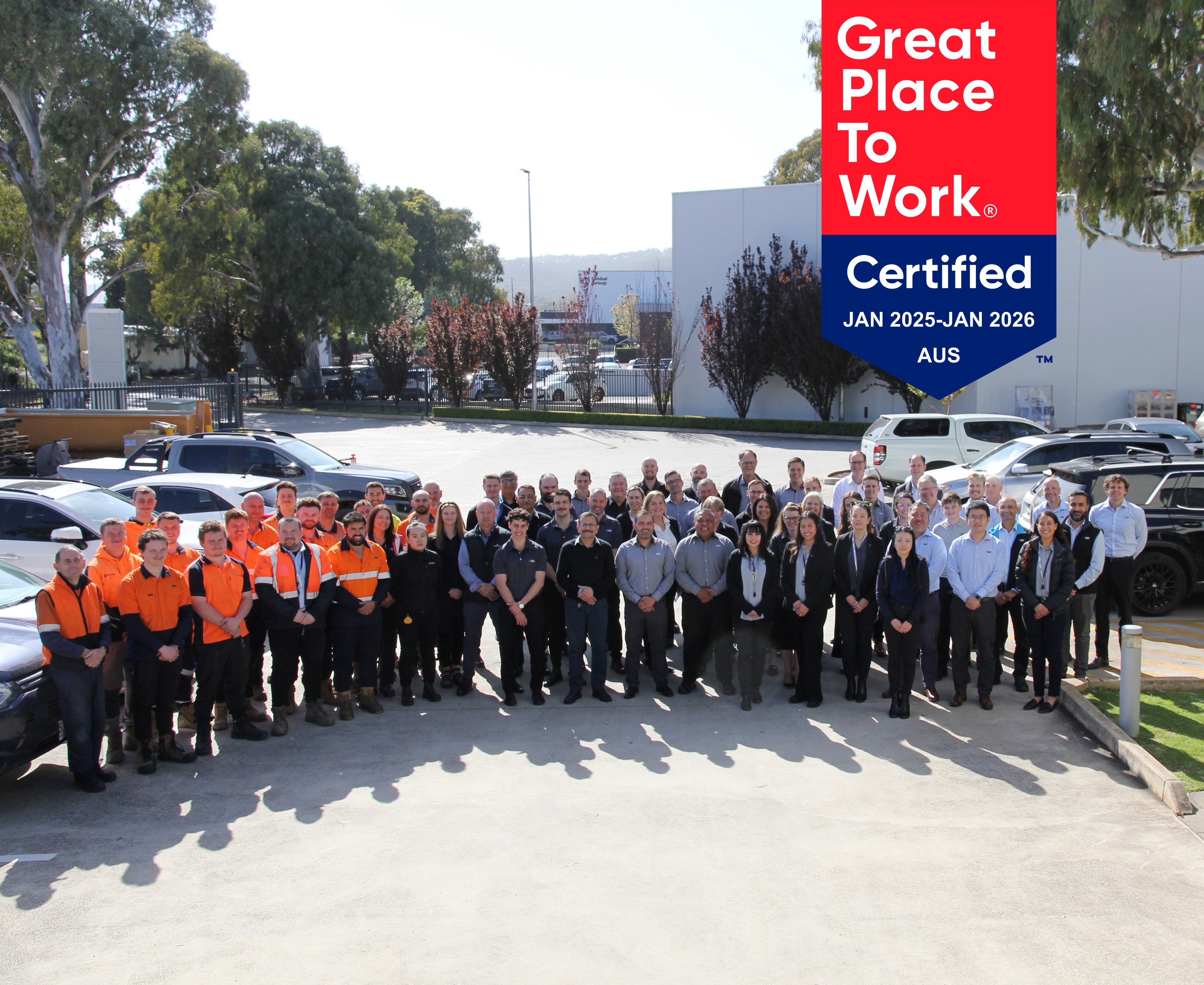 Global Pumps - Great place to work Australia 2