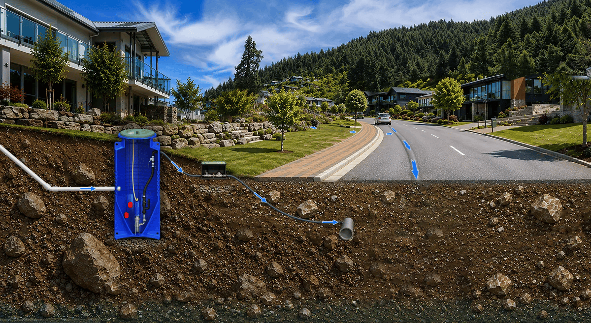 Pressure sewer NZ