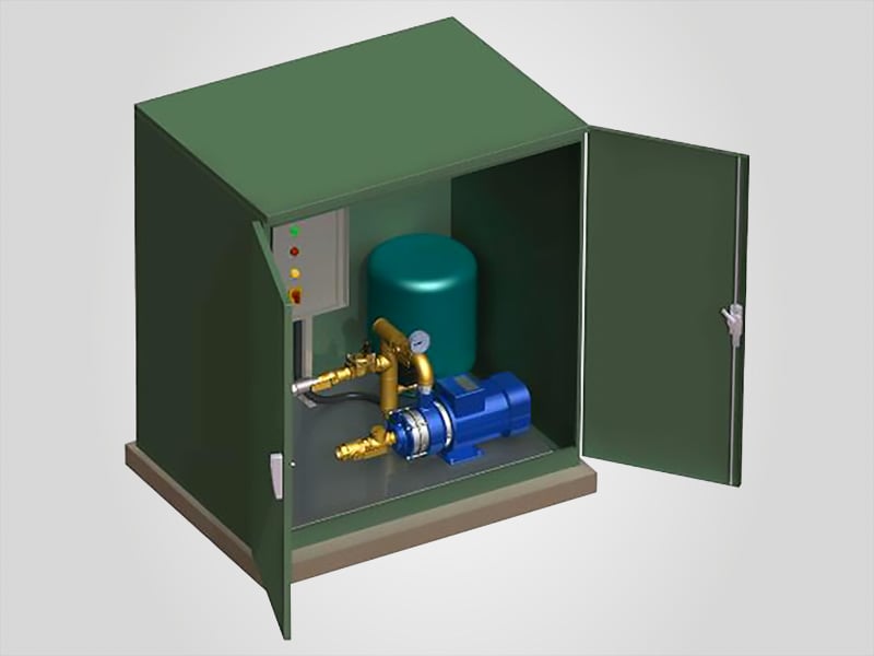 eBoost Rainwater Booster & Re-Use System