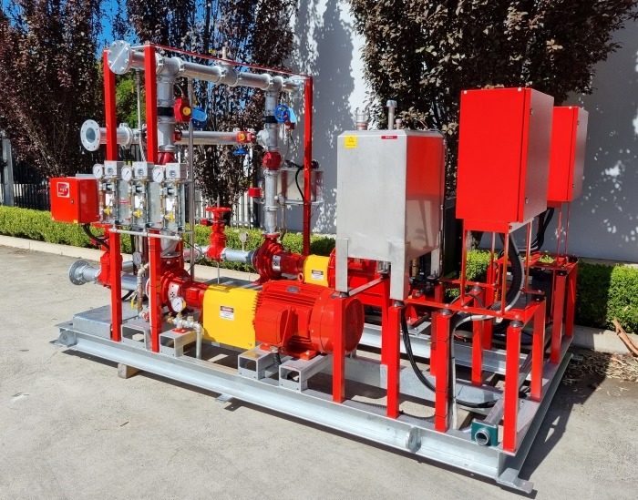 electric-diesel fire pump sets