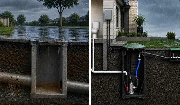 inflow and infiltration in sewer system
