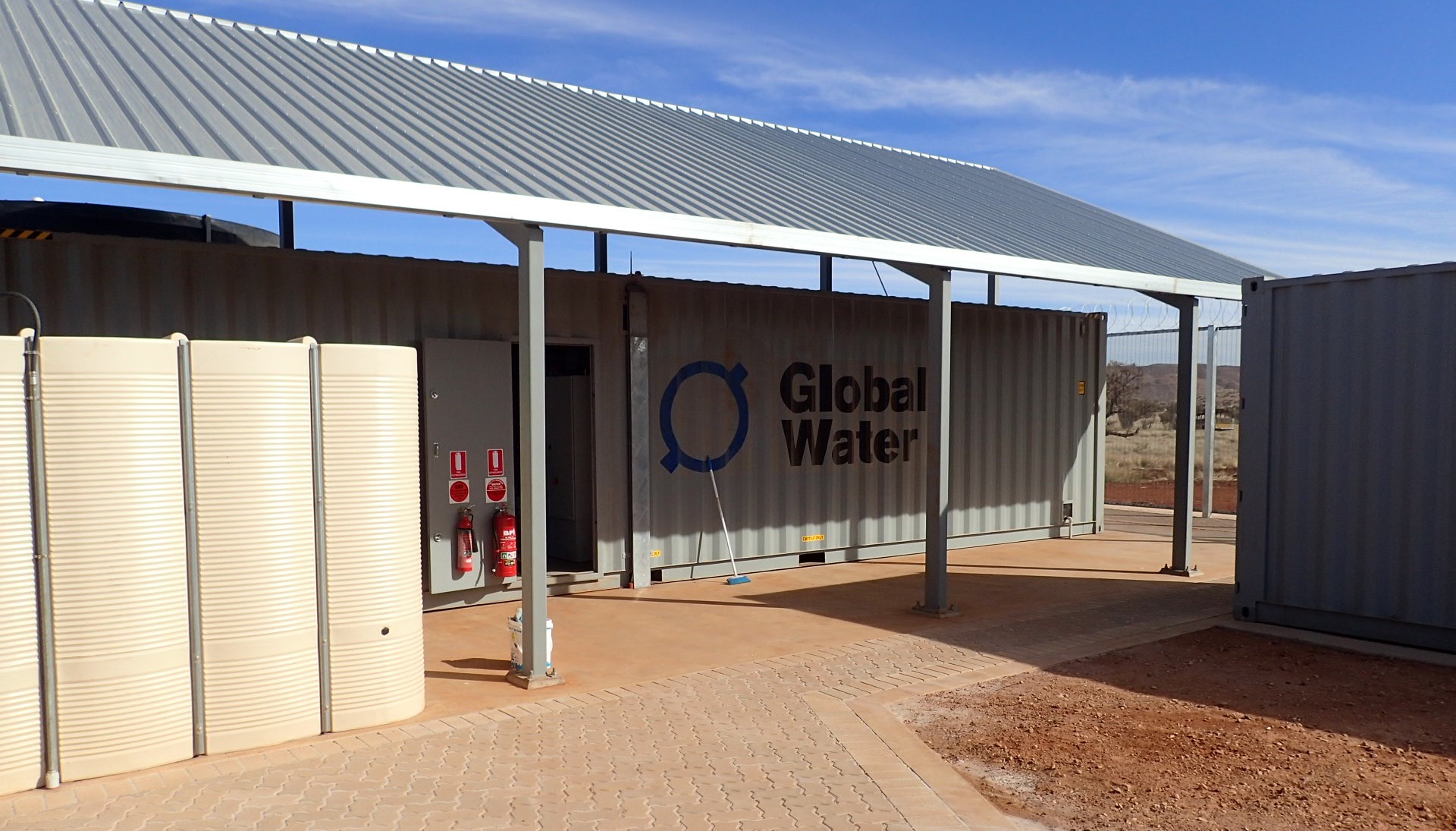 Global Water's wastewater treatment facility